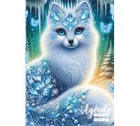 Agenda Scolaire Renard: Journalier, un Jour par Page | De Septembre à Juillet | 12x17 cm, Format Standard | Ecole Primaire CP CE1 CE2 CM1 CM2, ... Chien Loup, Renard Blanc, Papillon