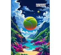 Agenda Scolaire Semainier A4: ( Tennis ) Vertical 1 Semaine Sur 2 Pages De Août à Juillet - En Francais Grand Format 21x29.7 Sans Spirale - Couverture ... école Primaire, College et Lycee.