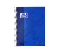 Agenda scolastica 2021/2022 Oxford School, vista settimanale, copertina extra rigida, 8°, 12 x 18 cm, colore: blu