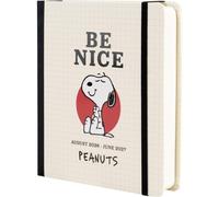 Grupo Erik Diario Scuola 2026 2027 Snoopy Peanuts - Agenda Giornaliera 2026 2027 per Scuola Medie e Superiore, 11 Mesi | Diario Scolastico con Copertina Rigida, Stickers e Tasca Interna (14 x 16 cm)
