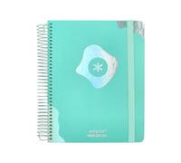Agenda scolastica antartik anno 24-25 corso collezione maximal verde giorno pagina DIN A5