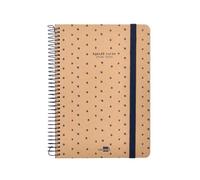 Agenda scolastica leadpapel anno 24-25 scuola classic stars giorno pagina DIN A5