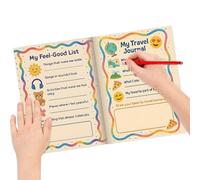 Agenda Scolastica per Bambini - Diario Colorato Per Bambini - Planner Creativo con Disegni per Studio, Programma, Scuola, Casa, Viaggi, Famiglia, Campeggio e Lezioni