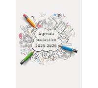 Agenda scolastico 2025-2026: Progettato appositamente per bambini DSA - colori, chiarezza, efficacia