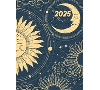 Agenda Semainier 2025: 12 Mois, de Janvier à Décembre 2025, Vue Semainière sur Double Page avec Phrases Motivantes, Format A5