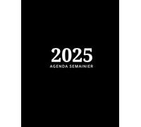 Agenda Semainier 2025: Planificateur Semainier et mensuel, De janvier à décembre 2025, avec 12 magnifiques mandalas amusants à colorier, Couverture florale