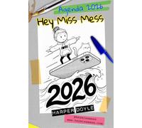 Agenda semanal 2026 ‘Hey Miss Mess’: Afronta tu día a día con humor negro