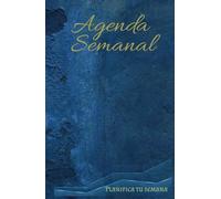 AGENDA SEMANAL, dama y caballero: Cuaderno de tapa dura para escribir y organizar tus actividades diarias, cuaderno para planificar tus proyectos, perfecto para suministro de Universidad o escuela