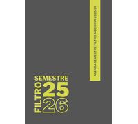 Agenda Semestre Filtro Medicina 2025/26: 60 Giorni di studio guidato con metodo spaziato e intervallato, completamente organizzato! Chimica, Biologia e Fisica