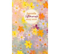 Agenda Settimanale 18 mesi 2025 2026: Da luglio 2025 a Dicembre 2026, 1 settimana su 2 pagine, Planner Settimanali e Mensili, Formato A5