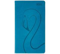 Agenda Settimanale 2020 Ladytimer Slim Deluxe Turchese 9x15.6 cm