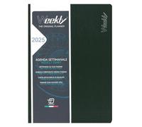 AGENDA SETTIMANALE 2023 WEEKLY A4 21x29cm INTERCAMBIABILE Intempo nera + OMAGGIO SEGNALIBRO