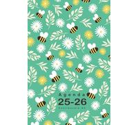 Agenda Settimanale 2025-2026: 12 Mesi da Agosto 2025 a Luglio 2026, 1 Settimana su 2 Pagine, Formato A5, Tema Api