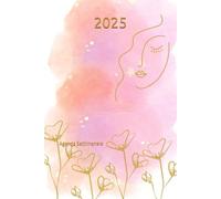 Agenda settimanale 2025 A colori: 12 Mesi | da Gennaio a Dicembre | Vista Settimanale, Mensile e Annuale | Planner Mensile su 2 facciate con Note | ... Orizzontale | A Colori | Rosa | Tema Farfalle