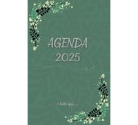 Agenda settimanale 2025 - E’ tutto qui…:: Settimana su due facciate, planning annuale e mensile, piccola rubrica password più pagine per le note. Molto spazio per scrivere