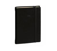 Agenda settimanale 2025 Quo Vadis Ministro Prestige Silk 16x24 cm nero 28651925MQ