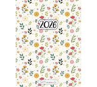 Agenda Settimanale 2026 A4: 12 Mesi Gennaio-Dicembre | La Settimana su una doppia pagina | Pianificatore Italiano | Grande Planner