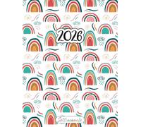 Agenda Settimanale 2026 A4: Grande Planner | 12 Mesi Gennaio-Dicembre | La Settimana su una doppia pagina | Pianificatore Italiano