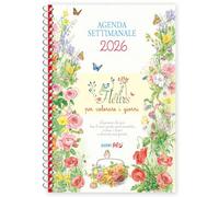 Agenda settimanale 2026. Fleurs per colorare i giorni