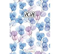 Agenda Settimanale 2026 Formato A4: Grande Planner | 12 Mesi Gennaio-Dicembre | La Settimana su una doppia pagina | Pianificatore Italiano | Coordinatrice del Caos