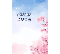 Agenda Settimanale 2026 formato A5 verticale: 12 mesi (gennaio - dicembre 2026) | Settimana su due pagine | Ampio spazio per note e appunti | Contatti e password | Planner budget entrate/uscite