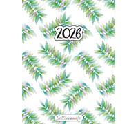 Agenda Settimanale 2026 Grande Formato A4: Planner 12 Mesi Gennaio-Dicembre | La Settimana su una doppia pagina | Pianificatore Italiano