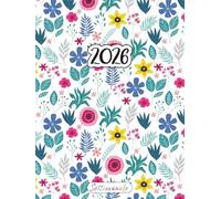 Agenda Settimanale 2026: Grande Planner A4 | 12 Mesi Gennaio-Dicembre | La Settimana su una doppia pagina | Pianificatore Italiano | Coordinatrice del Caos