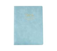 Agenda settimanale 2026 ricaricabile con 6 anelli raccoglitore in pelle e pagine datate Premium PU Notebook per riunioni professionali Studenti Studio Planner Scrittura creativa Organizzazione