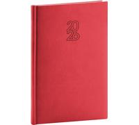 Agenda settimanale Aprint 2026 rosso 15 x 21 cm