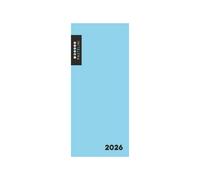Agenda settimanale blu 2026 Pastelini