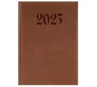 Agenda Settimanale Cangini Filippi 17x24 Centimetri 2025 Copertina Rigida Vinci (EX ACAPULCO) AG17WZC (Cognac)