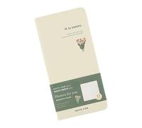 Agenda settimanale compatta e leggera, per viaggi e pendolari, con carta da scrittura retrò e liscia