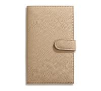 Agenda settimanale compatta e non datata con copertina in poliuretano resistente, design leggero per una pianificazione efficiente e compatta con copertina in pelle