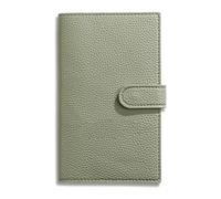 Agenda settimanale compatta e non datata con copertina in poliuretano resistente, design leggero per una pianificazione efficiente e compatta con copertina in pelle