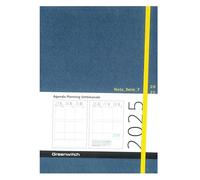 Agenda Settimanale,Da Tavolo 2025 17x24 Centimetri Safian Greenwitch AGI06SS (Blu)