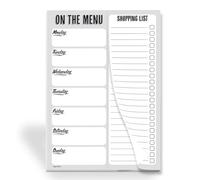 Agenda settimanale dei pasti Lista della spesa Pianificazione quotidiana dei pasti Blocco note sur le menu Lista della spesa format A5 (210 x 148 mm)/Papà/Marito/Moglie/Fidanzato/Fidanzata #1574