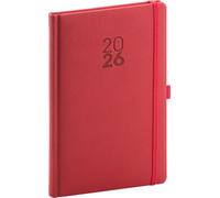 Agenda settimanale Diamante 2026 rosso