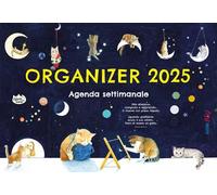 Agenda settimanale Il gatto e la luna. Organizer 2025