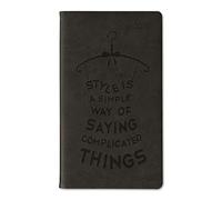 Agenda settimanale Ladytimer Slim Deluxe 2019 „Black“ 9x15,6 cm