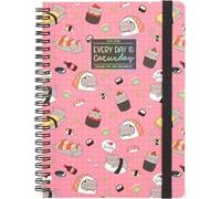 Legami - Agenda Settimanale Spiralata 2025-2026, Sushi Cat, 16 Mesi Large, Diario da Settembre 2025 a Dicembre 2026, Chiusura con Elastico, Carta Certificata FSC, 15 x 21 cm