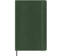 Moleskine 12 Monate Wochen Notizkalender 2026, Large/A5, 1 Wo = 1 Seite, rechts linierte Seite, Weicher Einband, Myrtengrün