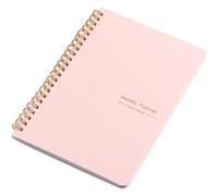 Agenda Settimanale Multifunzione Rosa, 52 Settimane, Carta | Stile Semplice e Moda, Non Facile da Deformare, Alta Durata, per Appunti e Disegni