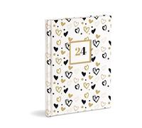 Agenda Settimanale Organizer 2024 cm 17x24 chiusa, Gennaio-Dicembre 2024, Copertina Rigida