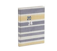 Agenda Settimanale Organizer 2024 cm 17x24 chiusa, Gennaio-Dicembre 2024, Copertina Rigida