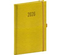 Agenda settimanale Rivoli verde-giallo 2026
