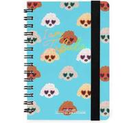 Agenda settimanale spiralata Legami 12 Mesi - 2025 - Small Weekly Spiral Bound Diary - Sky Blue Dogs