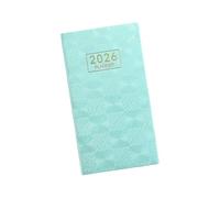 Agenda settimanale tascabile 2026, con copertina rigida, colorata, con pagine a righe, per scuola e motore, strumento di rimozione dell'ingranaggio ad alta resistenza