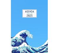 Agenda settimanale: verticale, 1 settimana su 2 pagine, formato tascabile 17 x 24, con planner mensile e annuale, copertina flessibile, edizione in italiano