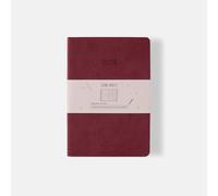 Agenda Settimanale Verticale Ciak Mate - Copertina Sintetica Liscio, Carta Avorio, Grafica Verticale a Colonne, Colori Assortiti 15x21cm (Rosso)