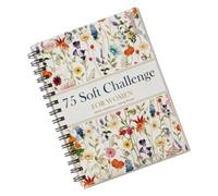 Agenda Soft Challenge da 75 giorni con acqua per i pasti e pagine | Pianificazione dei pasti e monitoraggio ' acqua, registri degli esercizi e delle letture, note sull ' e sul